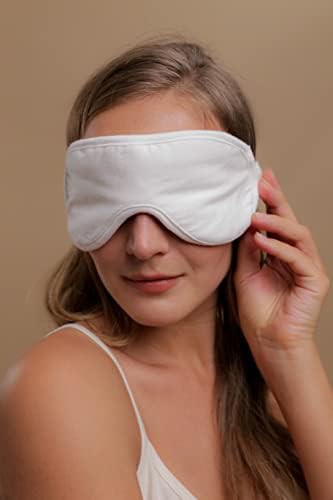Hypoallergenic organic cotton mask in natural — photo 3