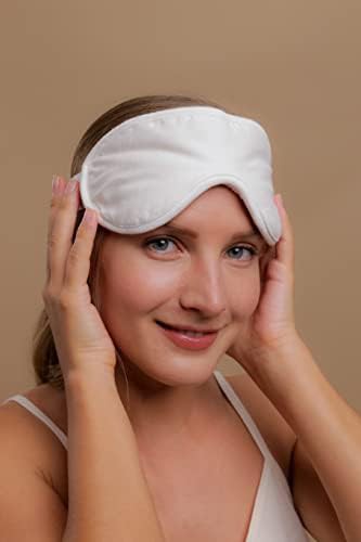 Hypoallergenic organic cotton mask in natural — photo 4