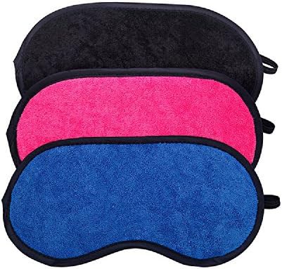 Microfiber terry cloth adjustable mask set