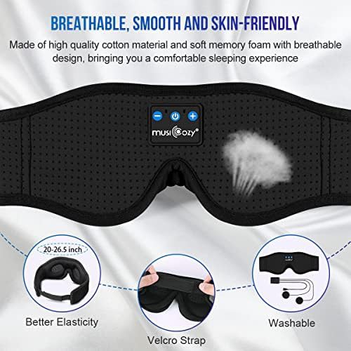 Breathable 3D bluetooth sleep headphones — photo 3