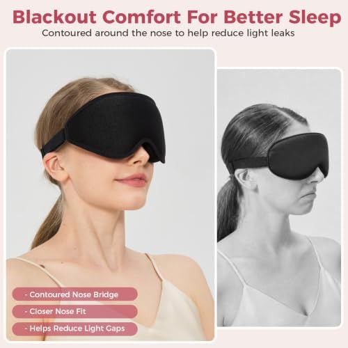 Memory foam blackout mask for side sleepers — photo 5