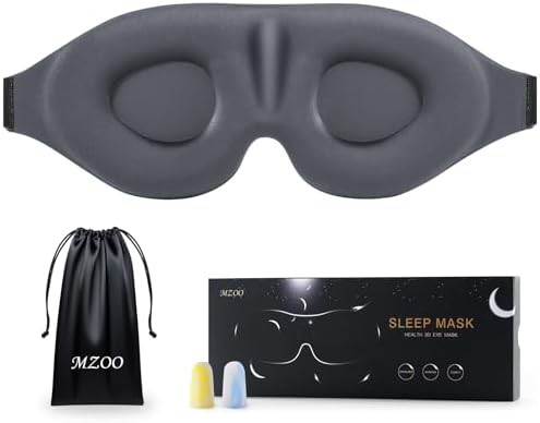 Luxury blackout mask for side sleepers