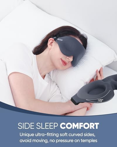 Luxury blackout mask for side sleepers — photo 3