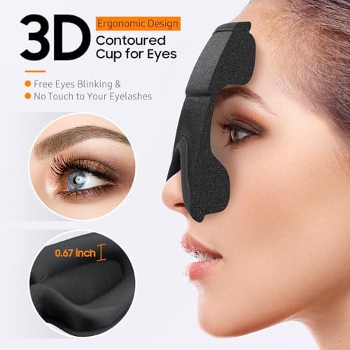 Adjustable blackout memory foam mask — photo 4