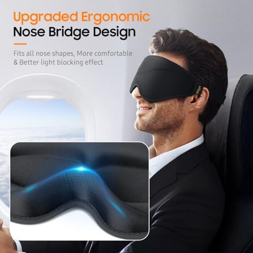 Adjustable blackout memory foam mask — photo 5