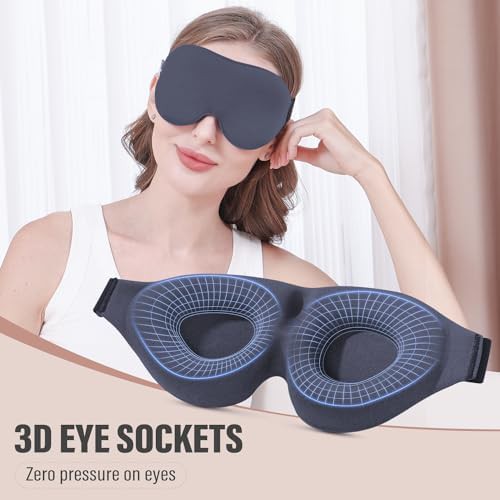 Zero pressure blackout side sleeper mask — photo 4
