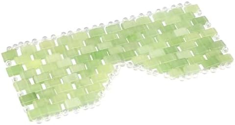 Natural jade stone cooling eye mask