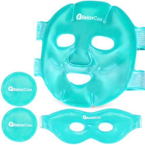 Gel ice face and eye mask