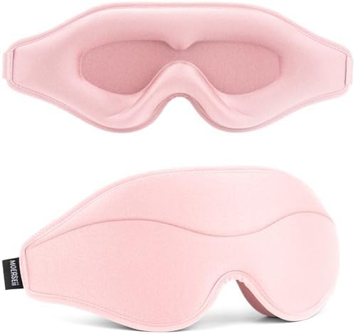 Pink soft 3D blackout eye cover