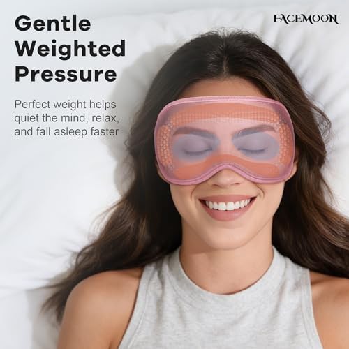 Weighted memory foam sleep mask set — photo 3