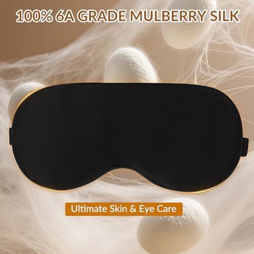 Mulberry silk mask for migraine relief — photo 4