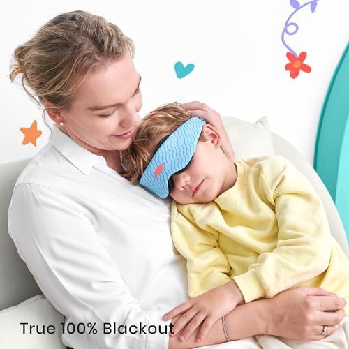 Arctic blue kids mask with adjustable cups — photo 3