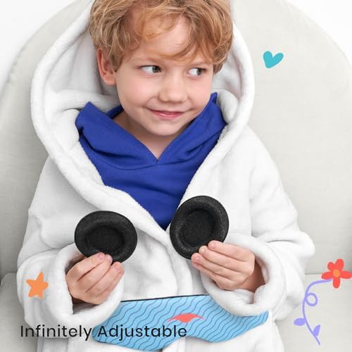 Arctic blue kids mask with adjustable cups — photo 4