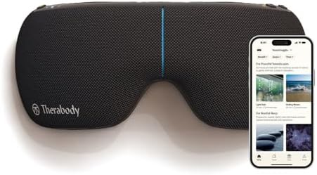 Heated smart goggles with temple massage