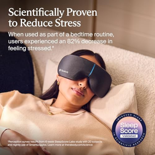 Heated smart goggles with temple massage — photo 3