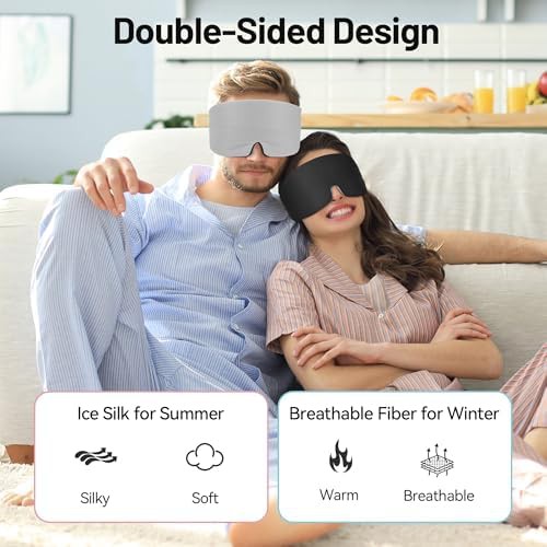 Dual side ice silk and cotton mask — photo 4