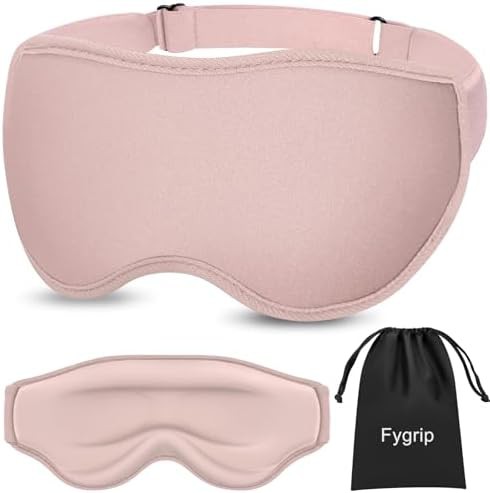 Pink 3D memory foam mask