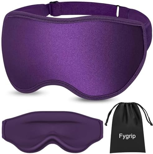 Purple 3D memory foam mask
