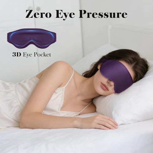 Purple 3D memory foam mask — photo 3