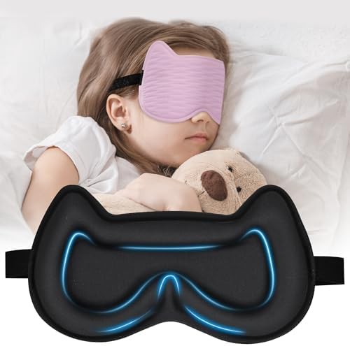 Kids silk 3d contoured sleep mask