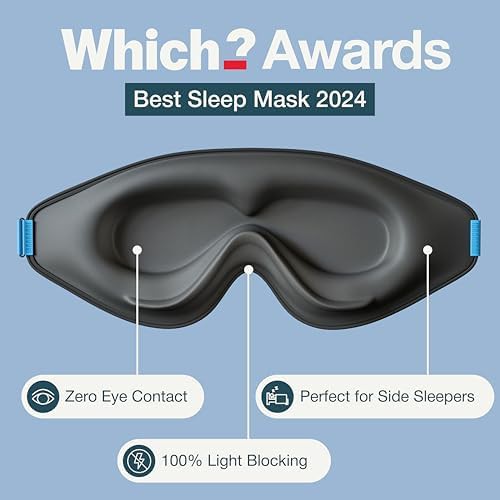 Contoured 3D blackout travel mask — photo 5