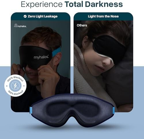 Breathable 3D eye shade in black — photo 4