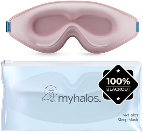 Soft 3D contoured mask in navy