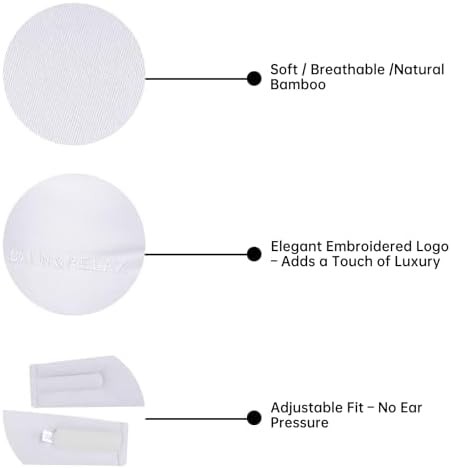 White bamboo cooling 3D mask — photo 5