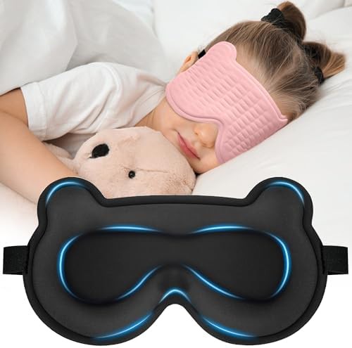 Kids 3D contoured memory foam mask