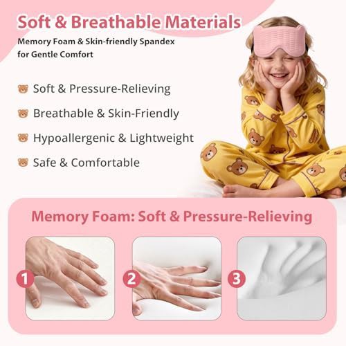 Kids 3D contoured memory foam mask — photo 3