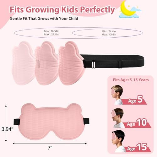 Kids 3D contoured memory foam mask — photo 5