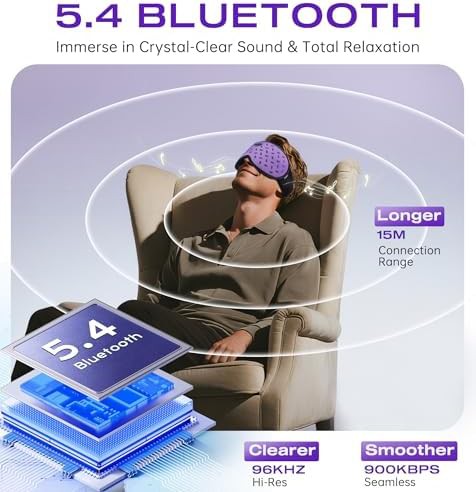 Purple weighted mask with hot and cold compress — photo 5