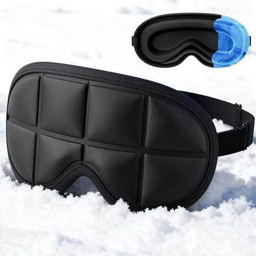 Cooling gel cold therapy mask