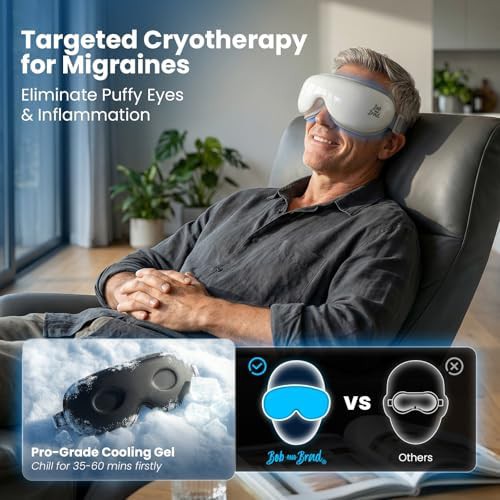 Heated and cooling migraine relief massager — photo 3