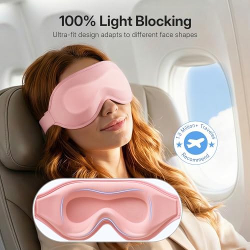 Contoured eyelash protection travel mask — photo 4