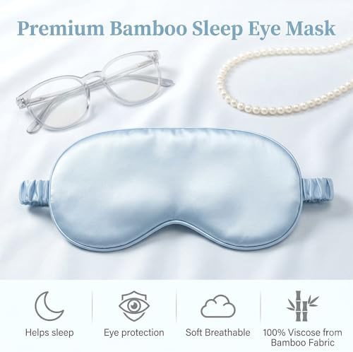 Blue and black silk mask set — photo 4