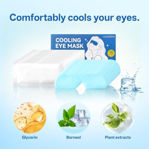 Disposable cooling eye mask ten pack — photo 5
