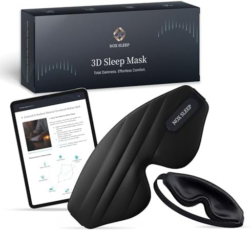 Ice silk 3D mask for side sleepers