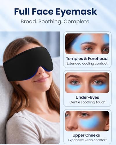 Full coverage cooling gel eye mask — photo 5
