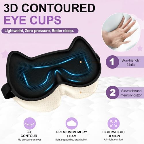 Contoured cup eye mask for kids — photo 3