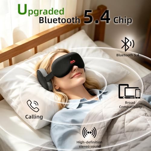 Bluetooth headphones and blackout sleep mask — photo 4