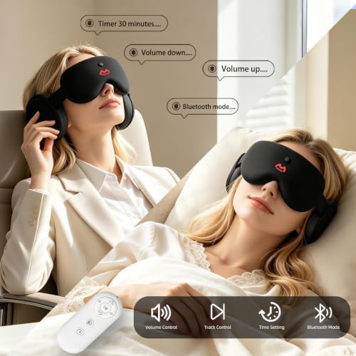 Bluetooth headphones and blackout sleep mask — photo 5