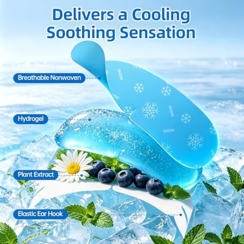 Disposable cooling eye masks sixteen pack — photo 4