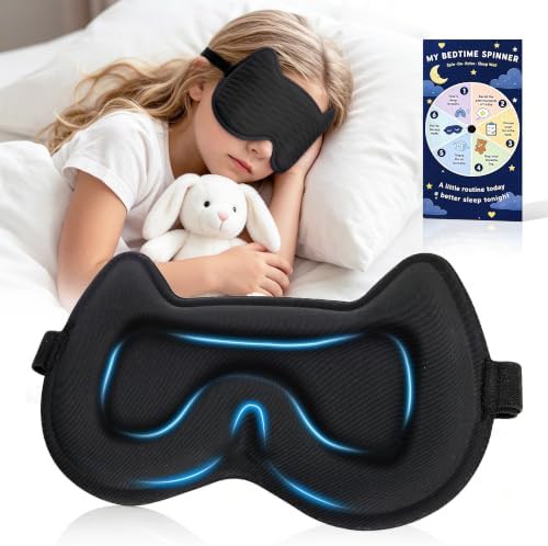 Animal themed memory foam kids mask