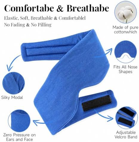 Cotton light blocking sleep mask — photo 3