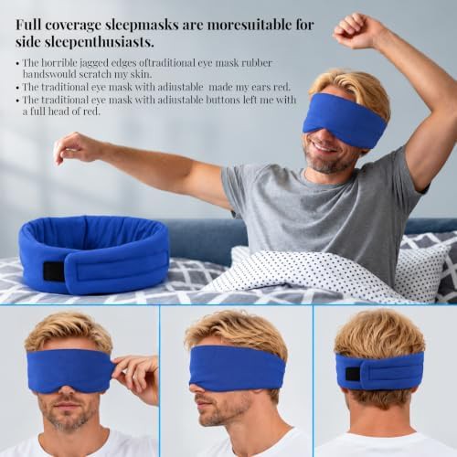 Cotton light blocking sleep mask — photo 4