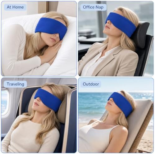 Cotton light blocking sleep mask — photo 5