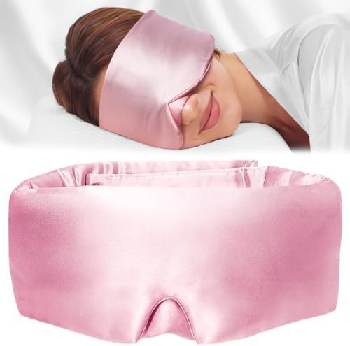 Soft blackout mask for side sleepers