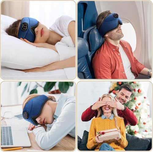 Bluetooth sleep mask with white noise timer — photo 5