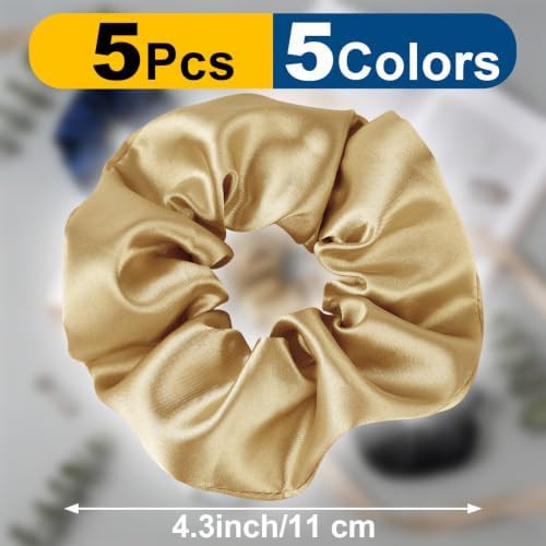 Five color satin sleep mask set — photo 4